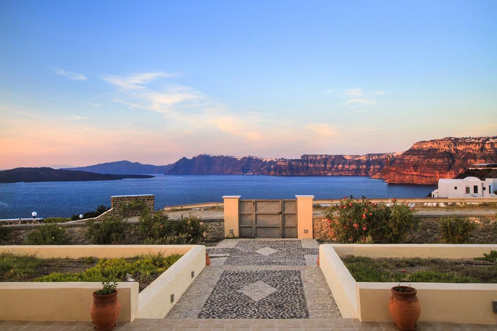 Alba Caldera Villa Akrotírion Chambre photo
