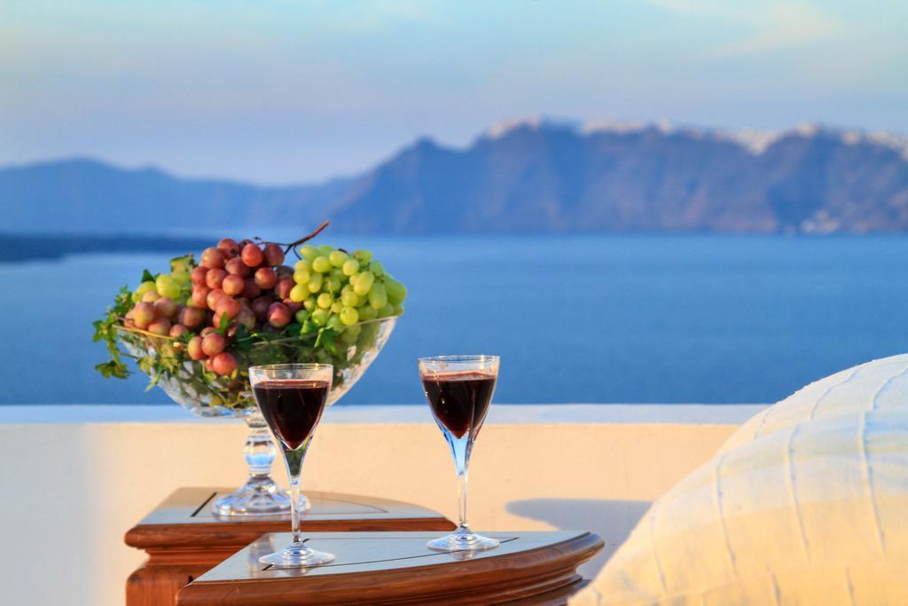 Alba Caldera Villa Akrotírion Chambre photo