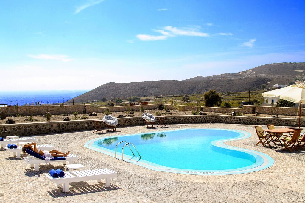 Alba Caldera Villa Akrotírion Chambre photo
